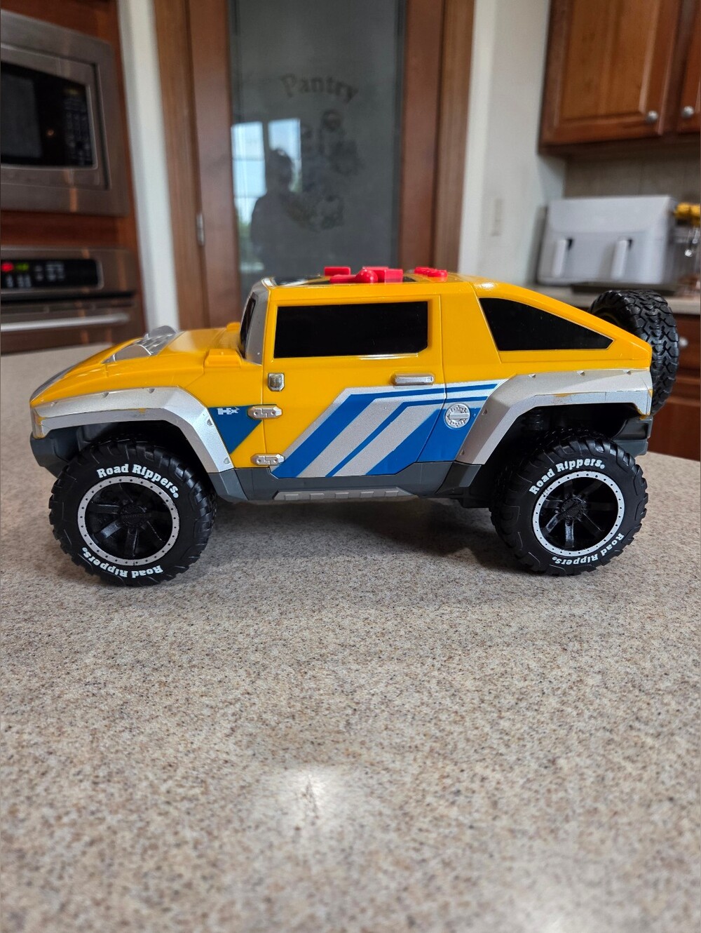 Rare 2009 Road Rippers Hummer HX Concept SUV Toy state 8 Buttons Works!